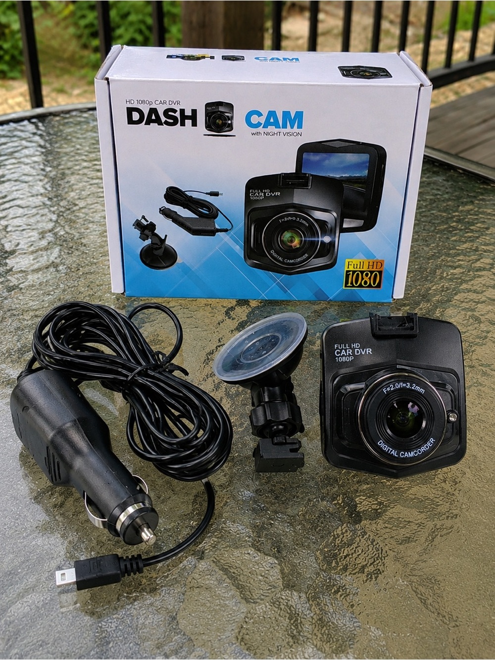 HD 1080P Dash Cam Night Vision 170° Wide Angle DVR New in Box